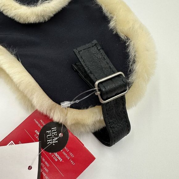 Canada Goose Ladies  Shearling Co-Pilot Winter Aviator Hat 5188L New W Tags - Picture 11 of 14